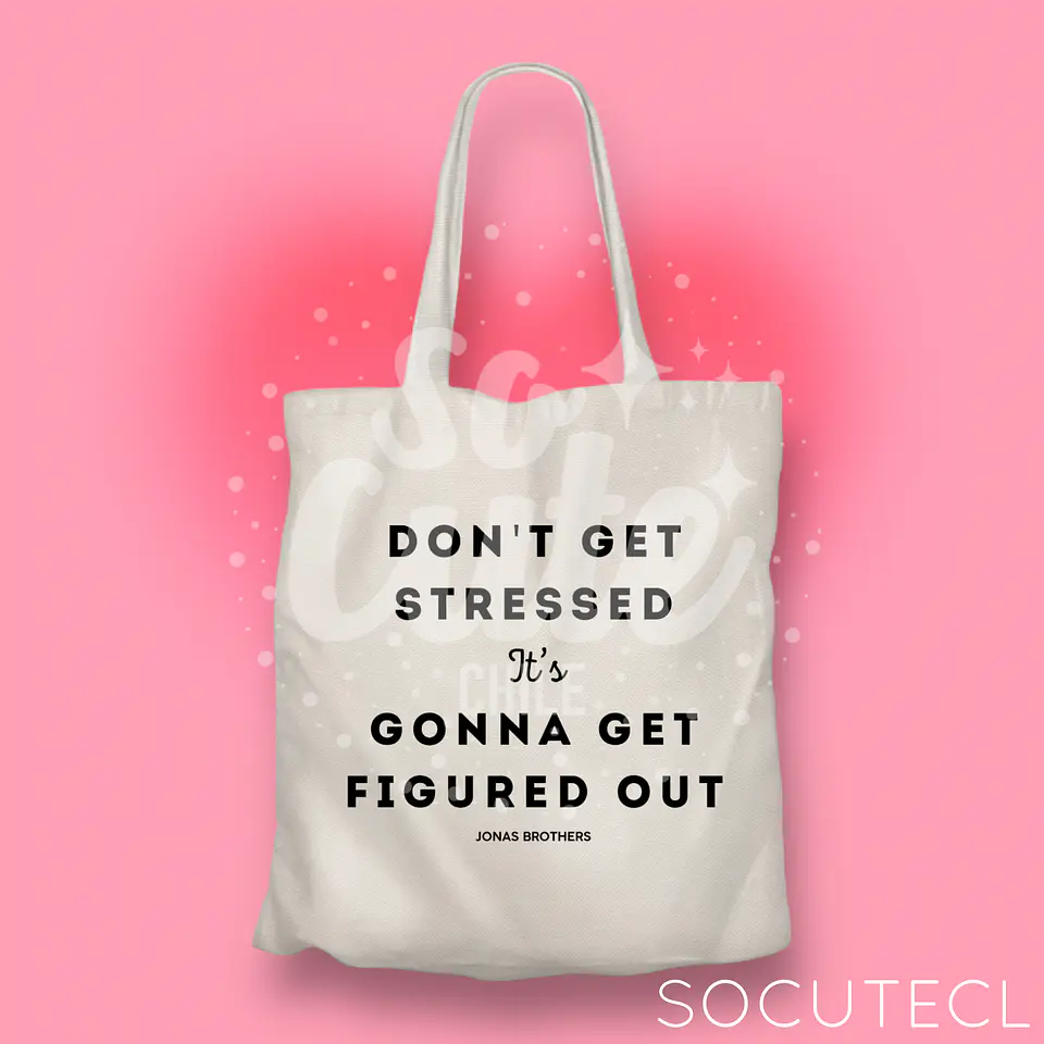 TOTE BAG JONAS BROTHERS DONT GET 1