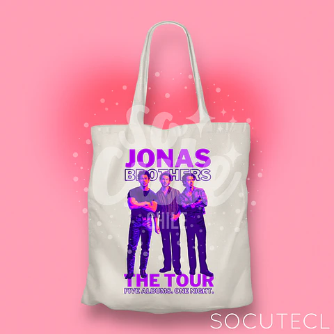 TOTE BAG JONAS BROTHERS 