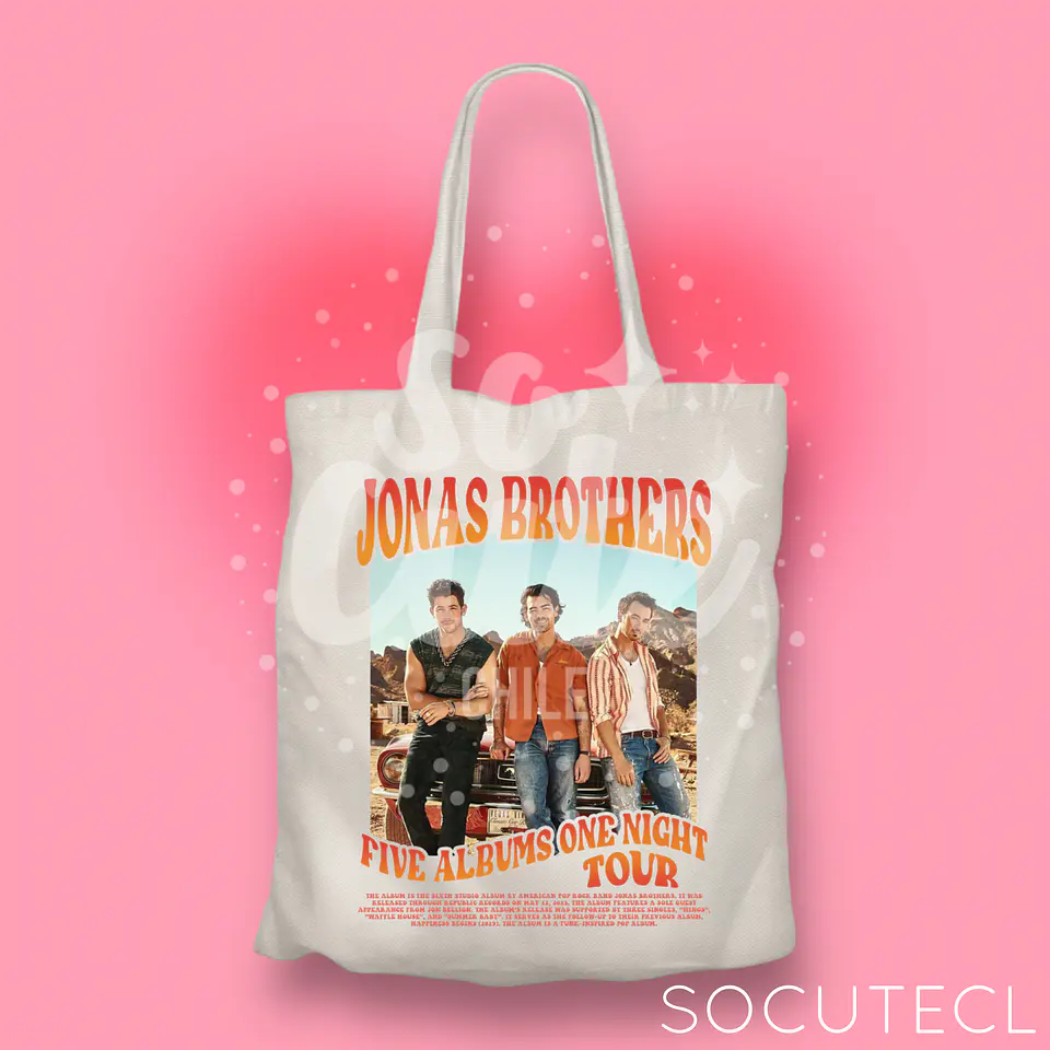 TOTE BAG JONAS BROTHERS  1