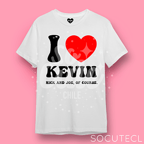 POLERA JONAS BROTHERS I LOVE KEVIN