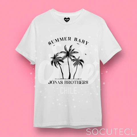 POLERA JONAS BROTHERS SUMMER BABY