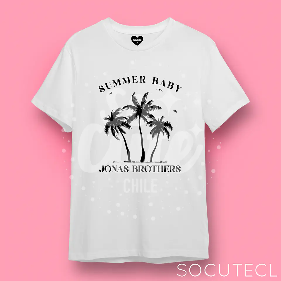 POLERA JONAS BROTHERS SUMMER BABY 1