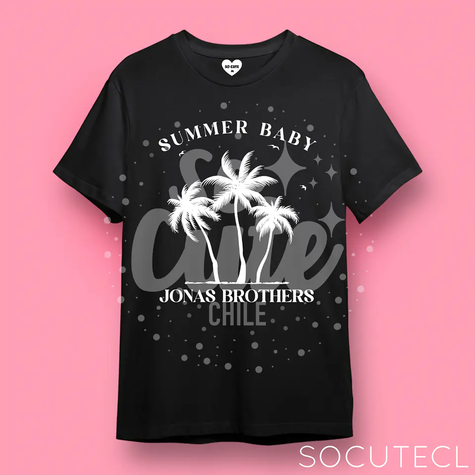 POLERA JONAS BROTHERS SUMMER BABY 2