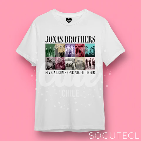 POLERA JONAS BROTHERS TOUR