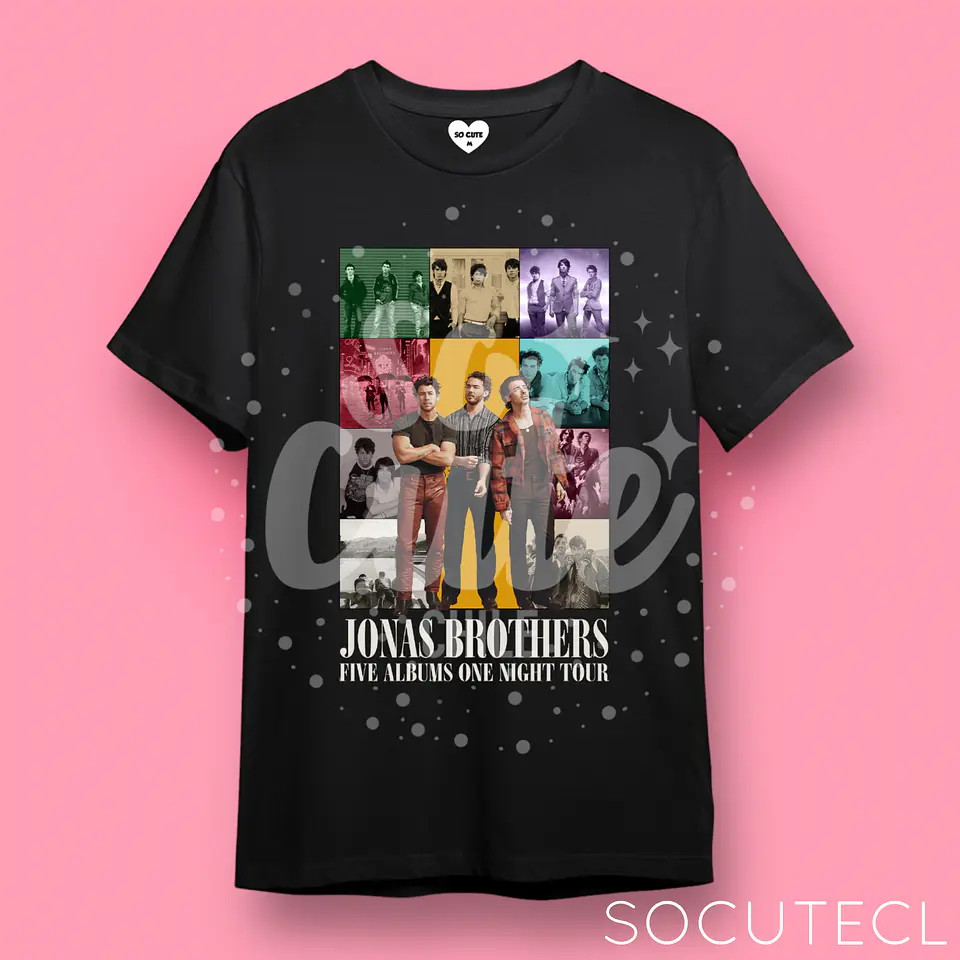 POLERA JONAS BROTHERS TOUR 2