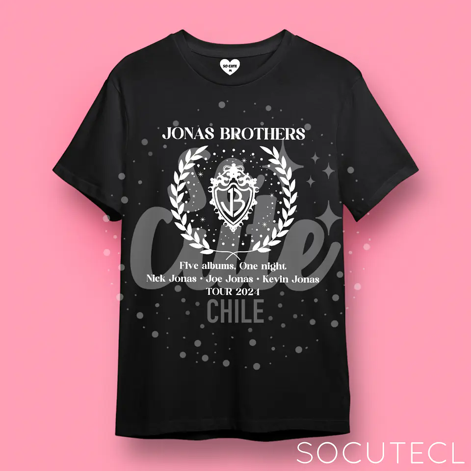 POLERA JONAS BROTHERS 2