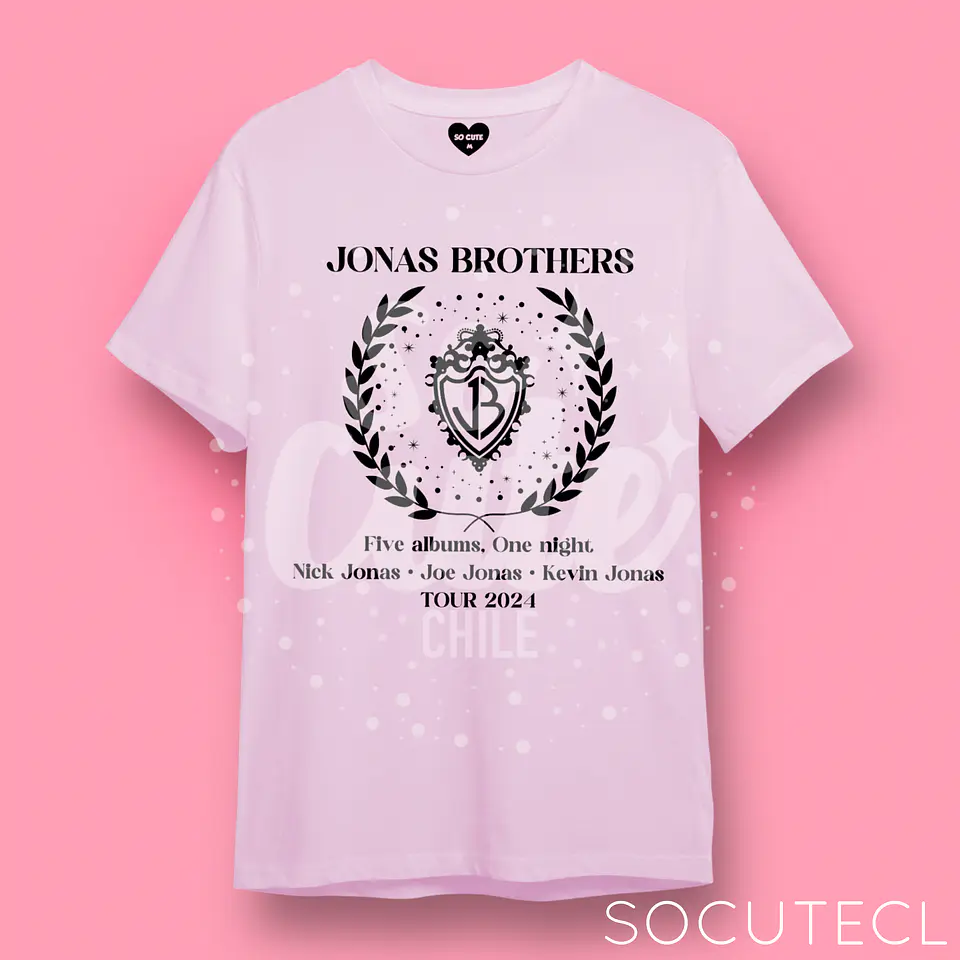 POLERA JONAS BROTHERS 3