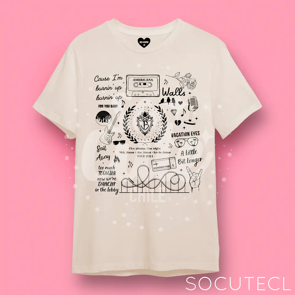 POLERA JONAS BROTHERS 3