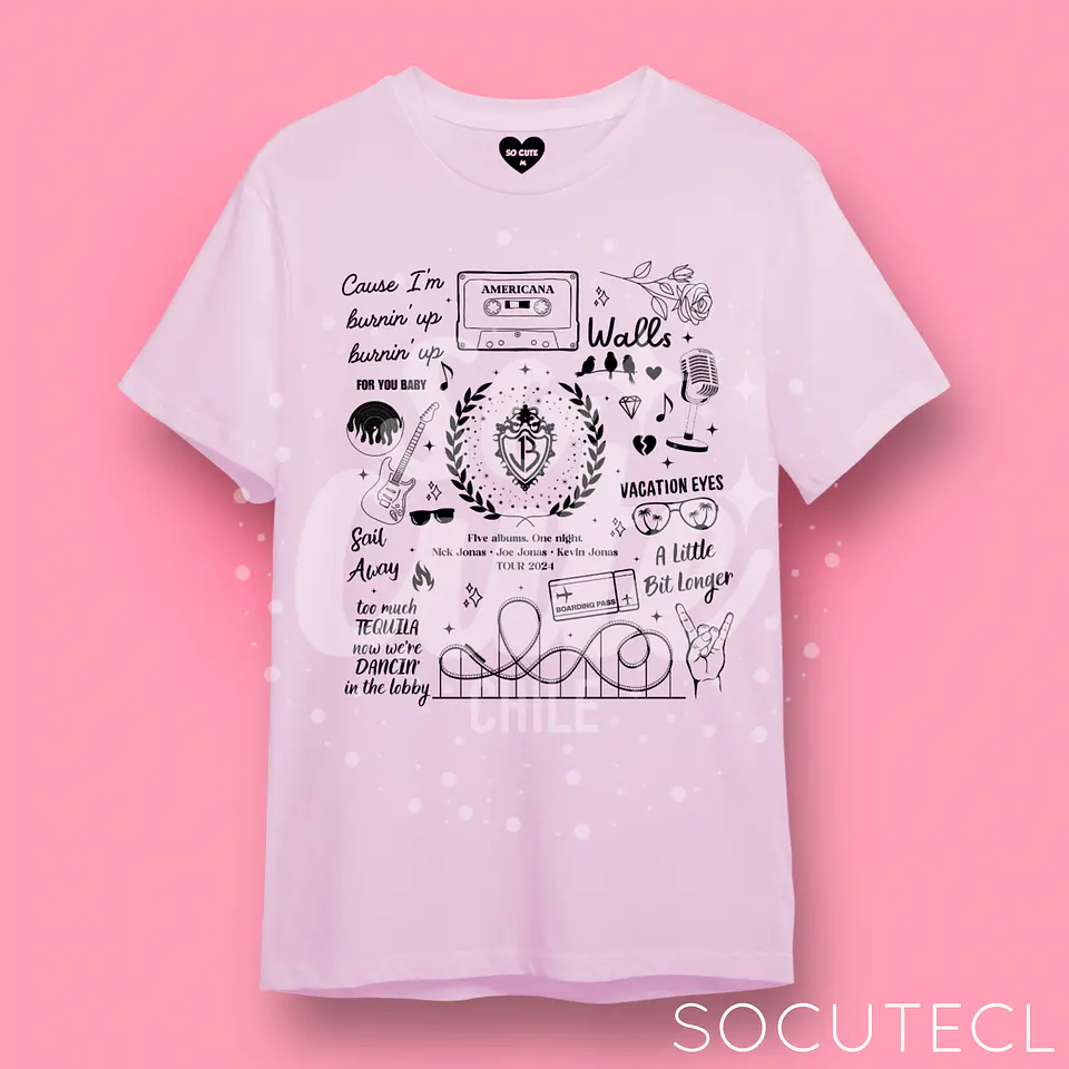 POLERA JONAS BROTHERS 4