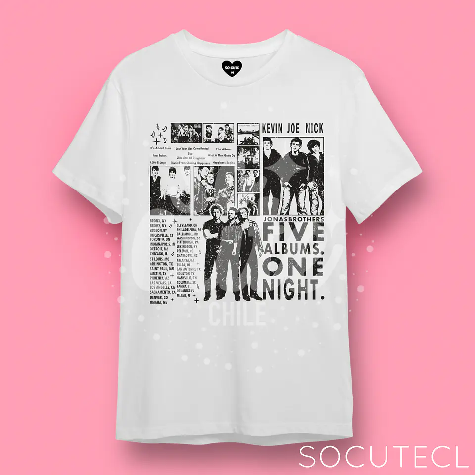 POLERA JONAS BROTHERS 1