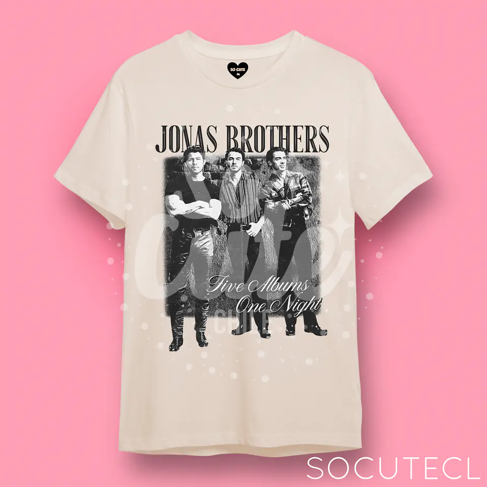 POLERA JONAS BROTHERS 2