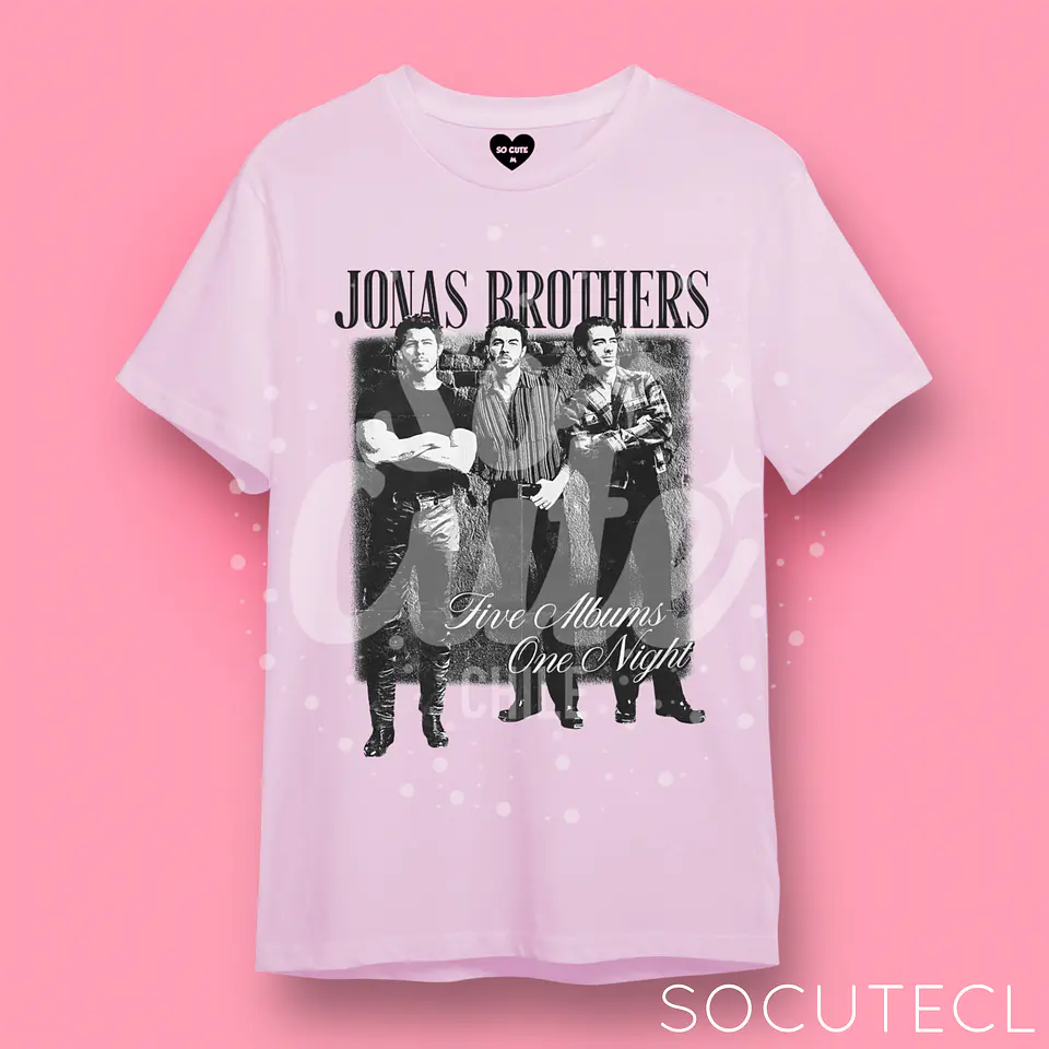POLERA JONAS BROTHERS 3