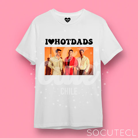 POLERA JONAS BROTHERS I LOVE HOTDADS
