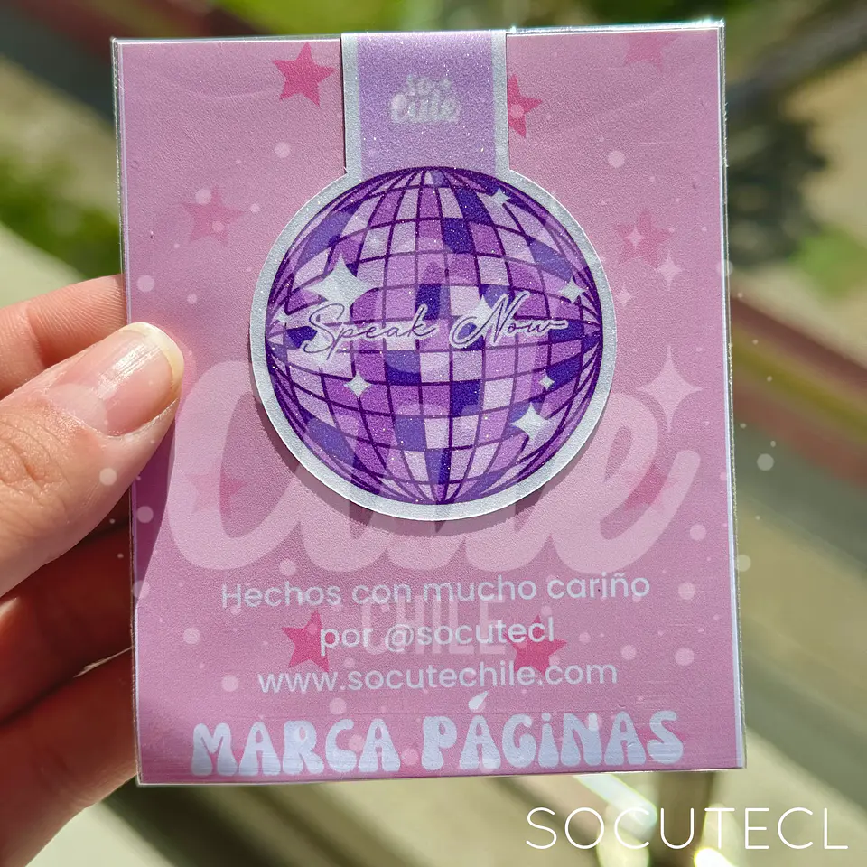 MARCAPÁGINAS IMANTADOS MIRRORBALL 4