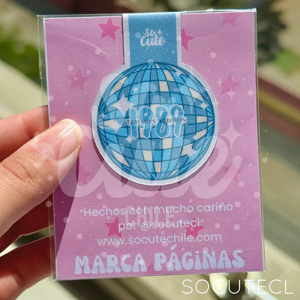 MARCAPÁGINAS IMANTADOS MIRRORBALL 6