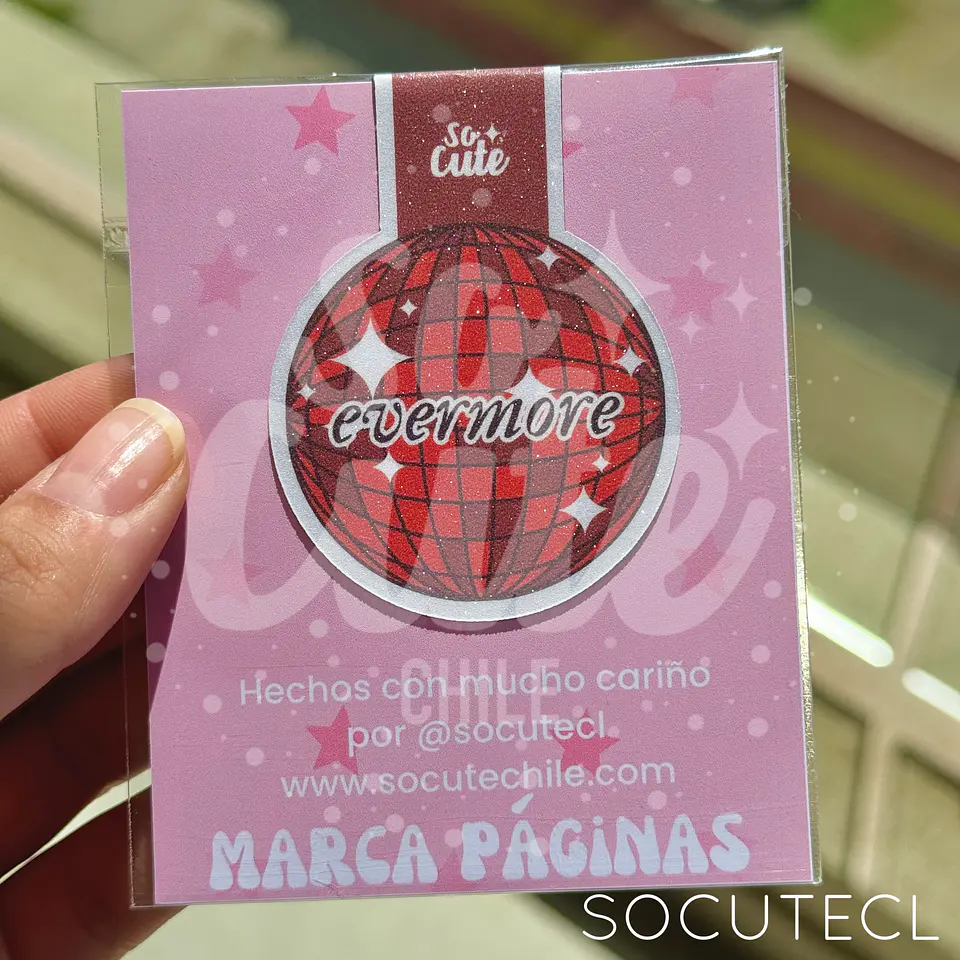 MARCAPÁGINAS IMANTADOS MIRRORBALL 10