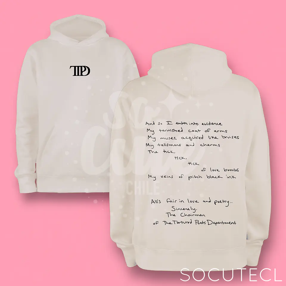 POLERON BEIGE TTPD TAYLOR SWIFT (THE TORTURED POETS DEPARMENT) 1