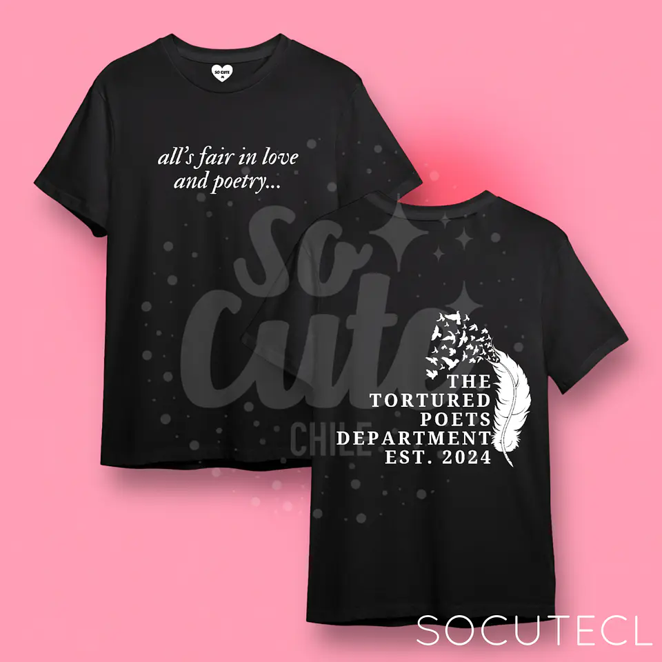 POLERA TAYLOR SWIFT TTPD (THE TORTURED POETS DEPARMENT) 2