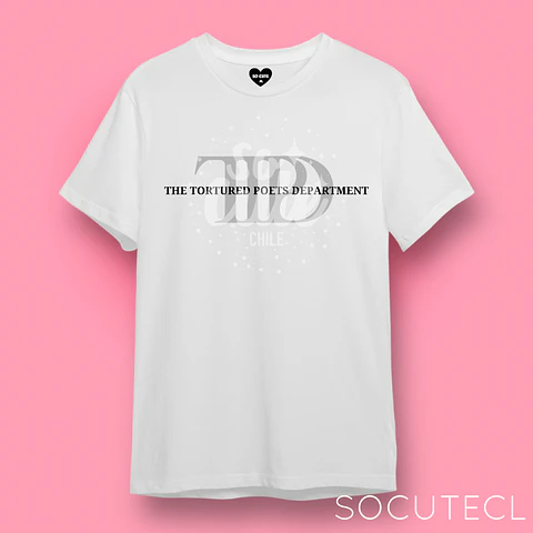 POLERA TAYLOR SWIFT TTPD (THE TORTURED POETS DEPARTMENT)
