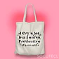 TOTE BAG  I CRY A LOT BUT I AM SO PRODUCTIVE, IT’S AN ART TTPD (THE TORTURED POETS DEPARMENT) - Miniatura 1