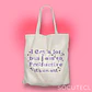 TOTE BAG  I CRY A LOT BUT I AM SO PRODUCTIVE, IT’S AN ART TTPD (THE TORTURED POETS DEPARMENT) - Miniatura 4