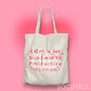 TOTE BAG  I CRY A LOT BUT I AM SO PRODUCTIVE, IT’S AN ART TTPD (THE TORTURED POETS DEPARMENT) - Miniatura 6