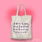 TOTE BAG  I CRY A LOT BUT I AM SO PRODUCTIVE, IT’S AN ART TTPD (THE TORTURED POETS DEPARMENT) - Miniatura 8