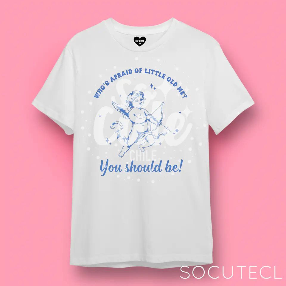 POLERA / POLERON TAYLOR SWIFT WHO’S AFRAID OF LITTLE OLD ME? YOU SHOULD BE! 2