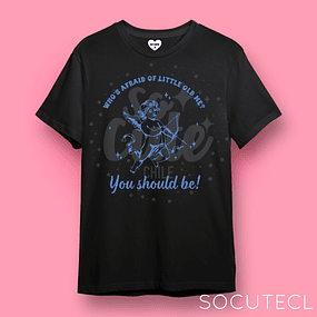 POLERA/POLERON TAYLOR SWIFT WHO’S AFRAID OF LITTLE OLD ME? YOU SHOULD BE! - NEGRO