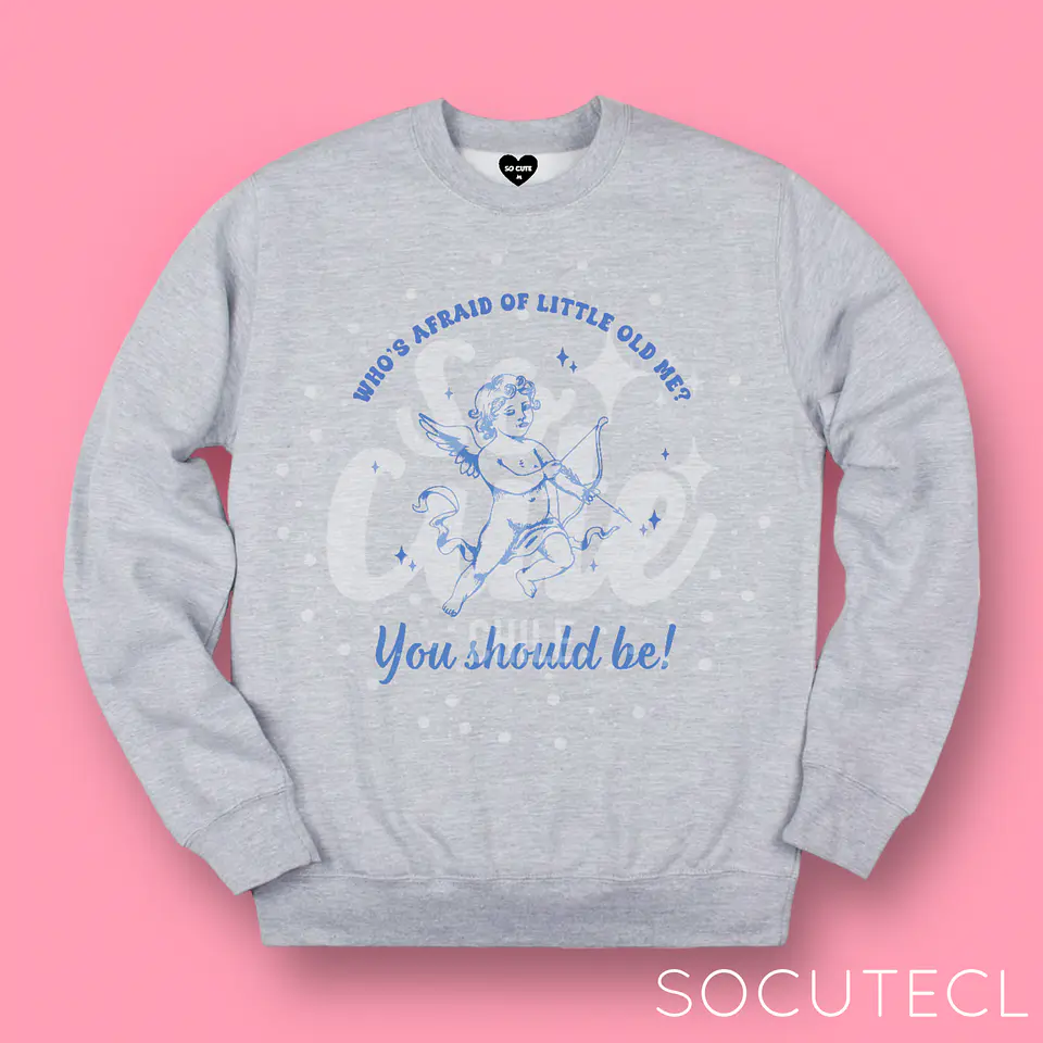 POLERA / POLERON TAYLOR SWIFT WHO’S AFRAID OF LITTLE OLD ME? YOU SHOULD BE! 1