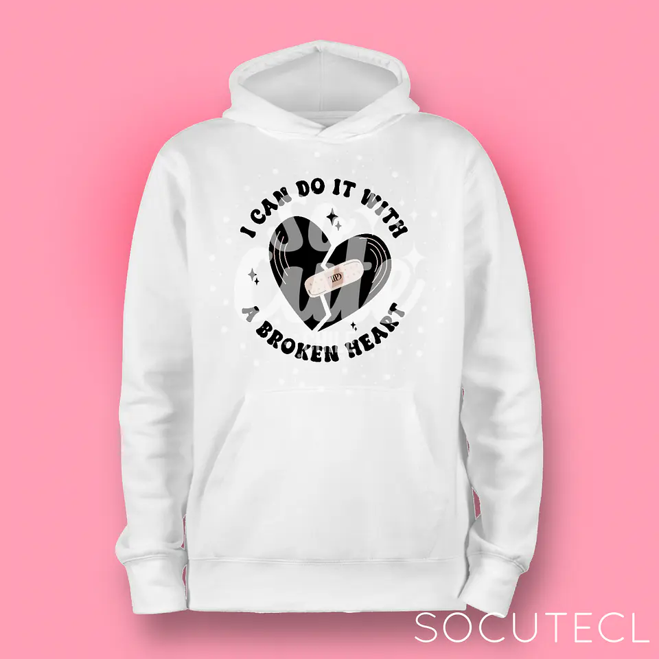 POLERA/POLERON TAYLOR SWIFT I CAN DO IT WITH A BROKEN HEART 3