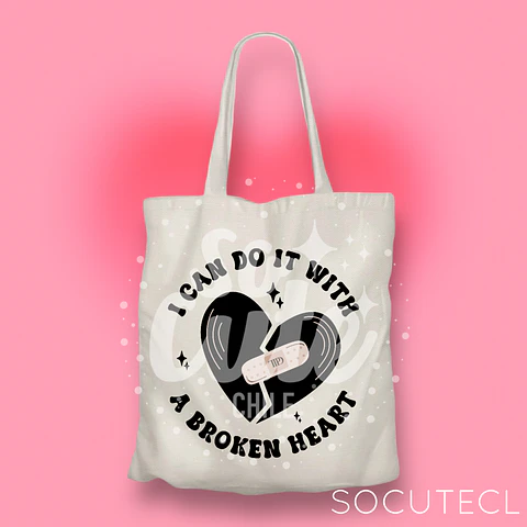 TOTE BAG BROKEN HEART