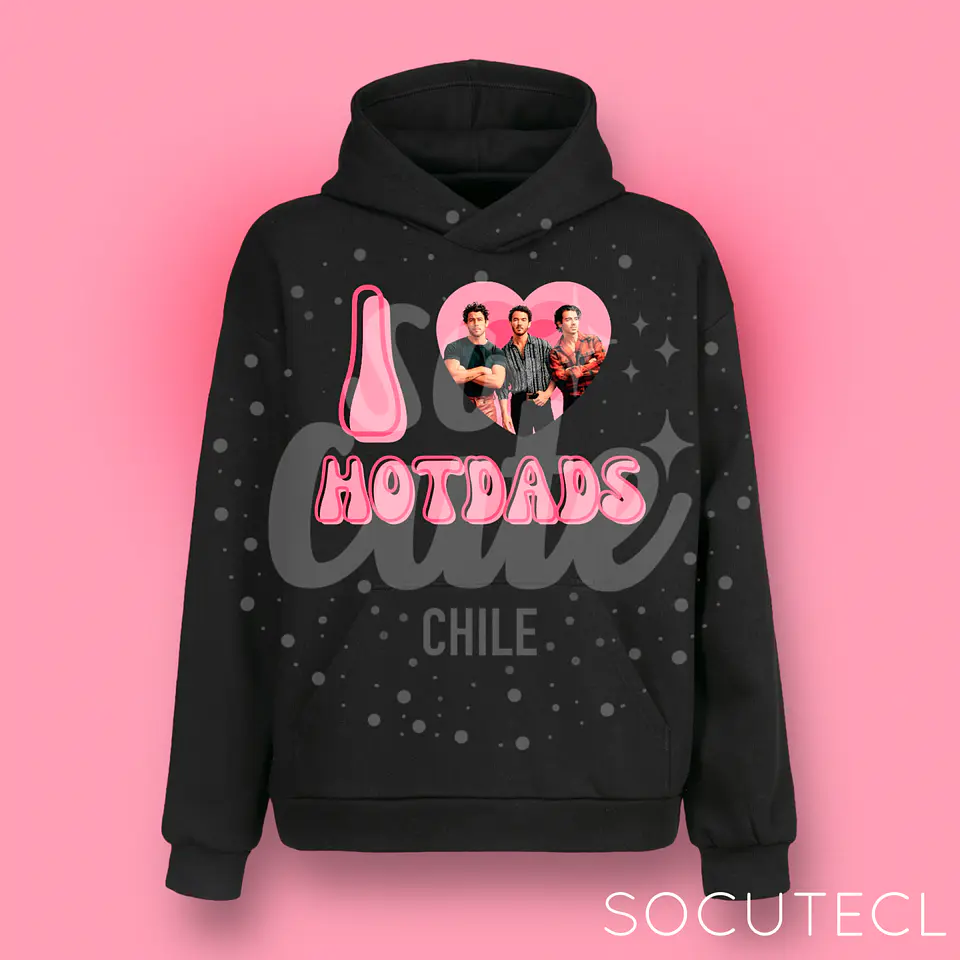 POLERA/POLERON JONAS BROTHERS I LOVE HOTDADS 2