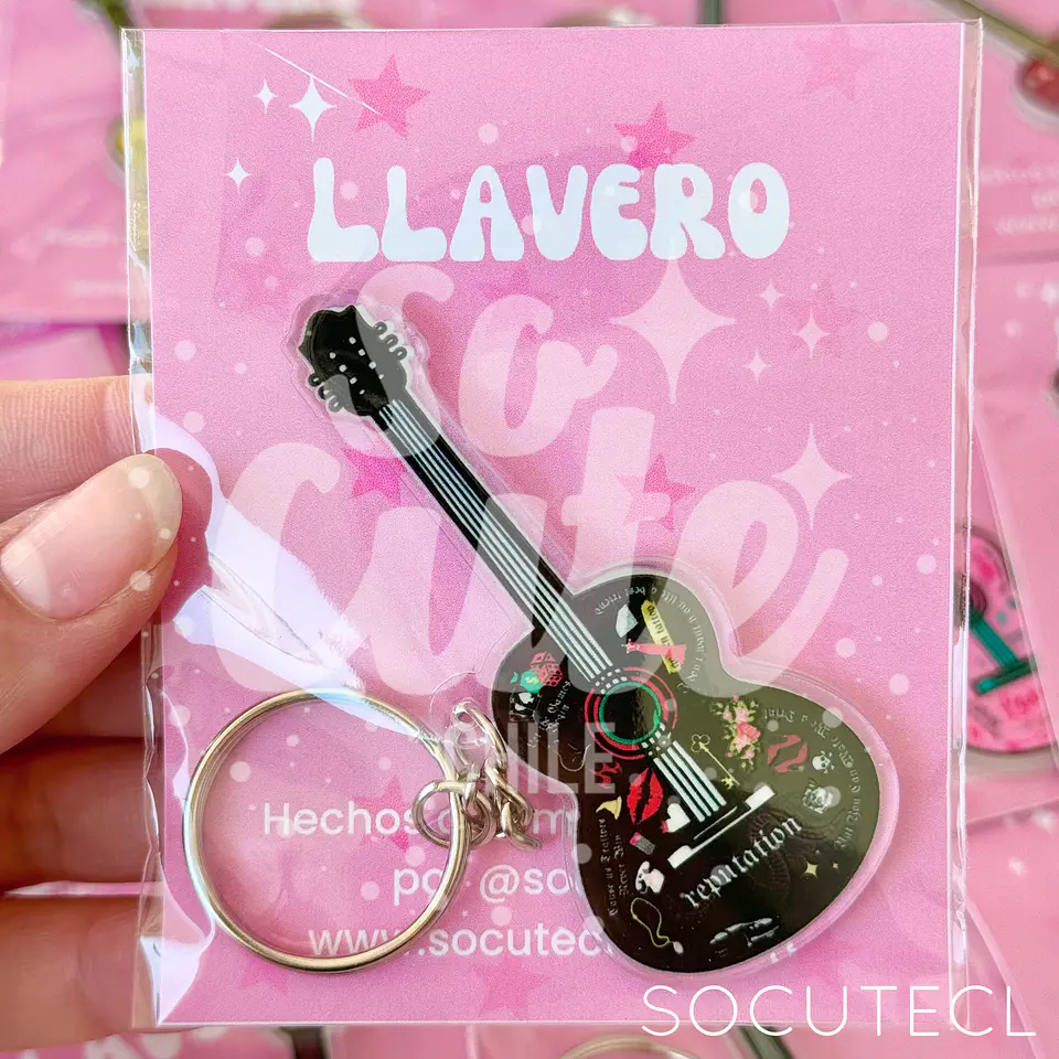 LLAVERO GUITARRAS ERAS  7