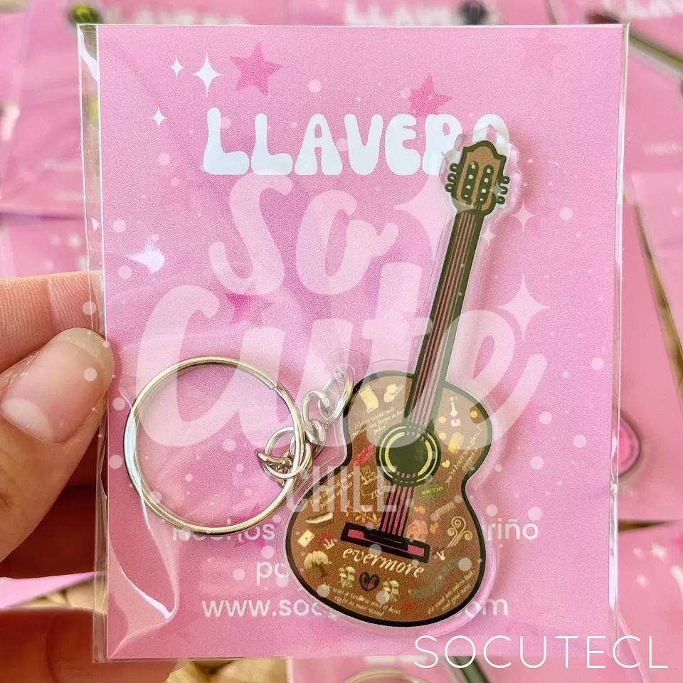 LLAVERO GUITARRAS ERAS  10