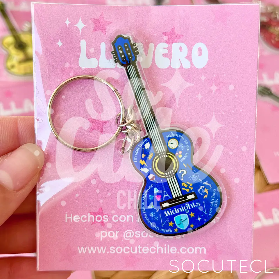 LLAVERO GUITARRAS ERAS  11