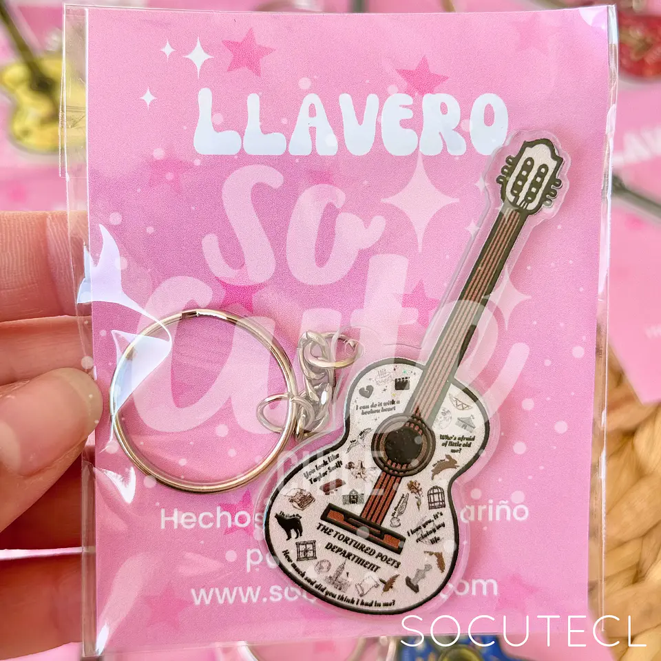 LLAVERO GUITARRAS ERAS  12