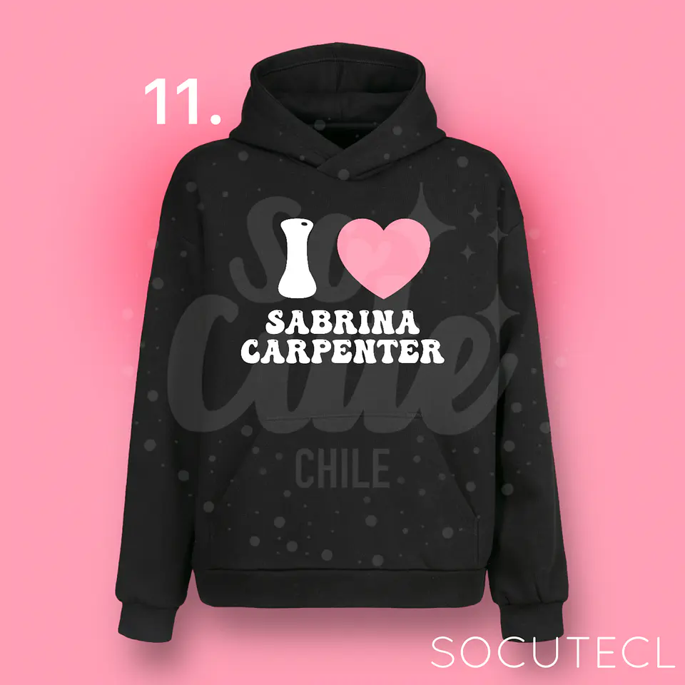 POLERONES NEGROS SABRINA CARPENTER 12