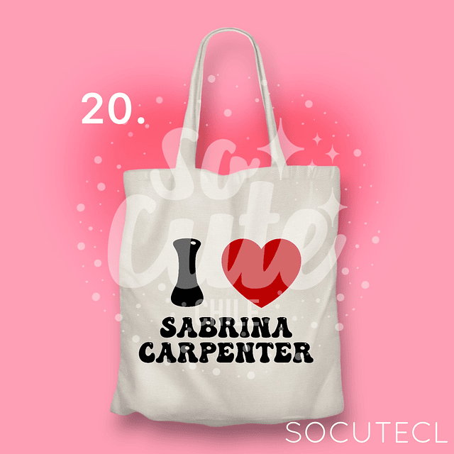 TOTE BAGS SABRINA CARPENTER