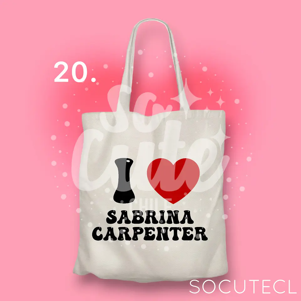 TOTE BAGS SABRINA CARPENTER 21