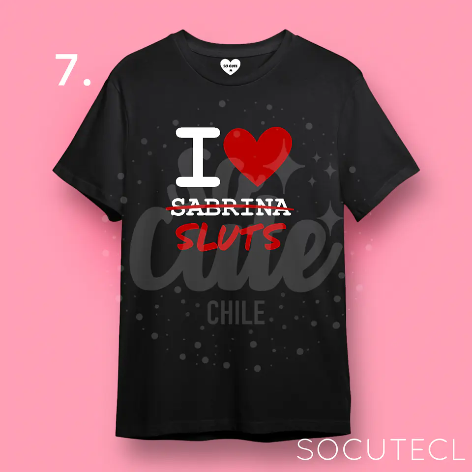 POLERAS NEGRAS SABRINA CARPENTER  8