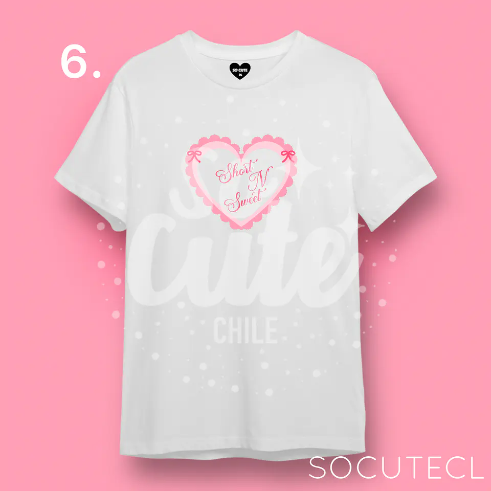PARTE 2 POLERAS BLANCAS SABRINA CARPENTER 7