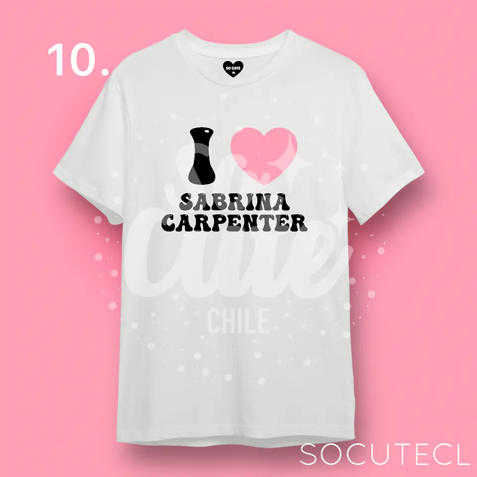 PARTE 2 POLERAS BLANCAS SABRINA CARPENTER 11