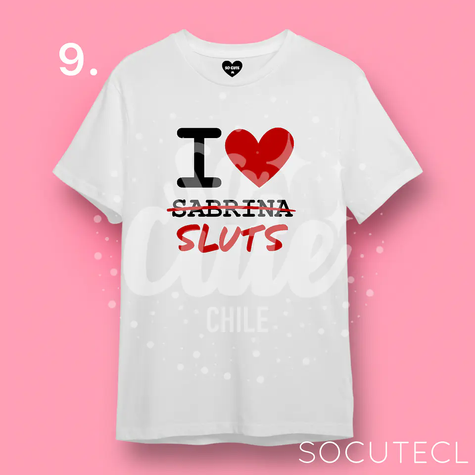 PARTE 2 POLERAS BLANCAS SABRINA CARPENTER 10