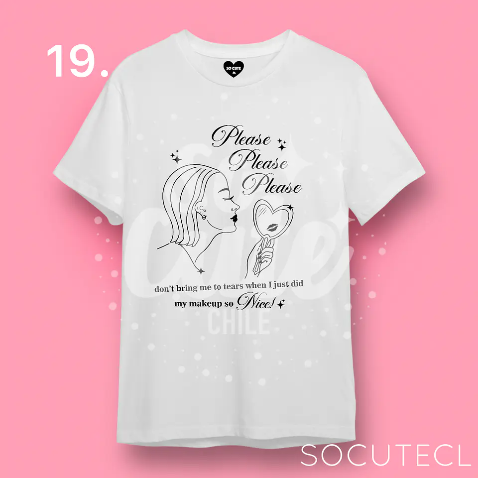 PARTE 1 POLERAS BLANCAS SABRINA CARPENTER 9
