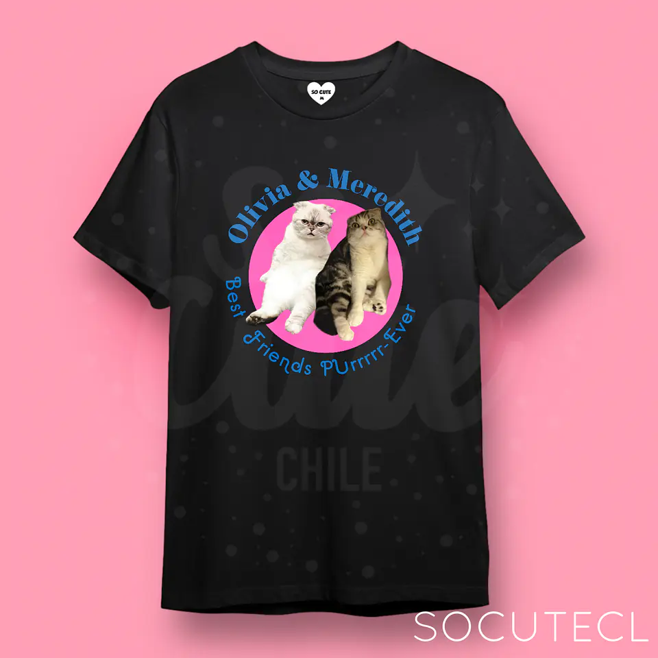 POLERA TAYLOR SWIFT CATS / BEST FRIENDS PURRRRR-EVER 2