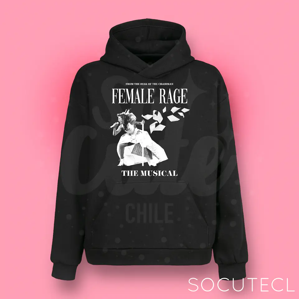 POLERA / POLERON TAYLOR SWIFT FEMALE RAGE THE MUSICAL 2