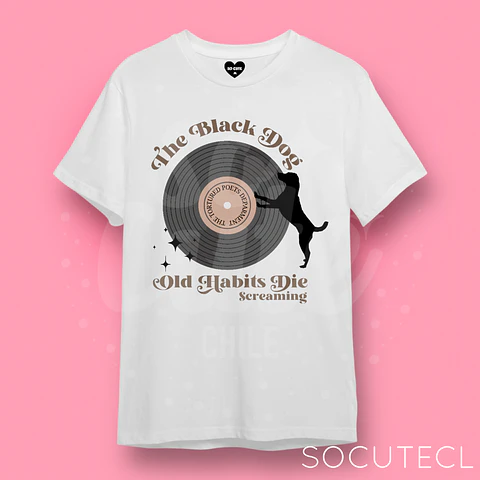 POLERA TAYLOR SWIFT THE BLACK DOG TTPD
