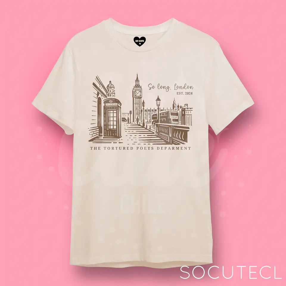 POLERA TAYLOR SWIFT SO LONG, LONDON 2