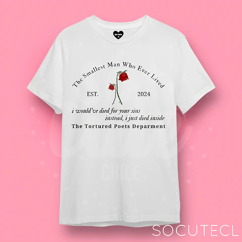 POLERA TAYLOR SWIFT THE SMALLEST MAN